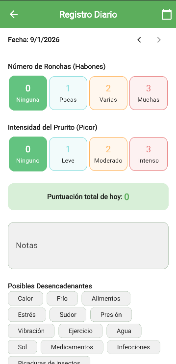 Registro Diario